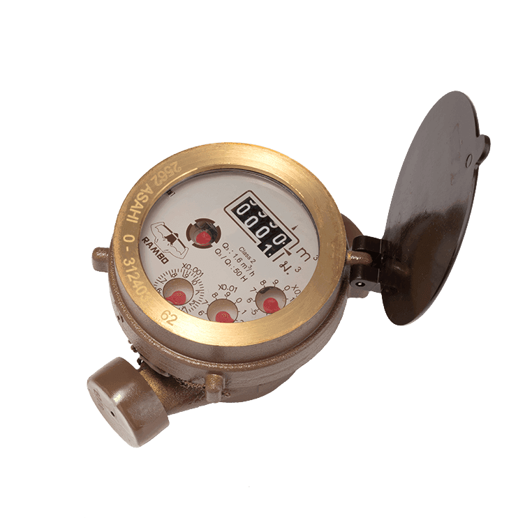 SANWA SINGLE-JET WATER METER รุ่น RAMBO R50 ขนาด 1/2"