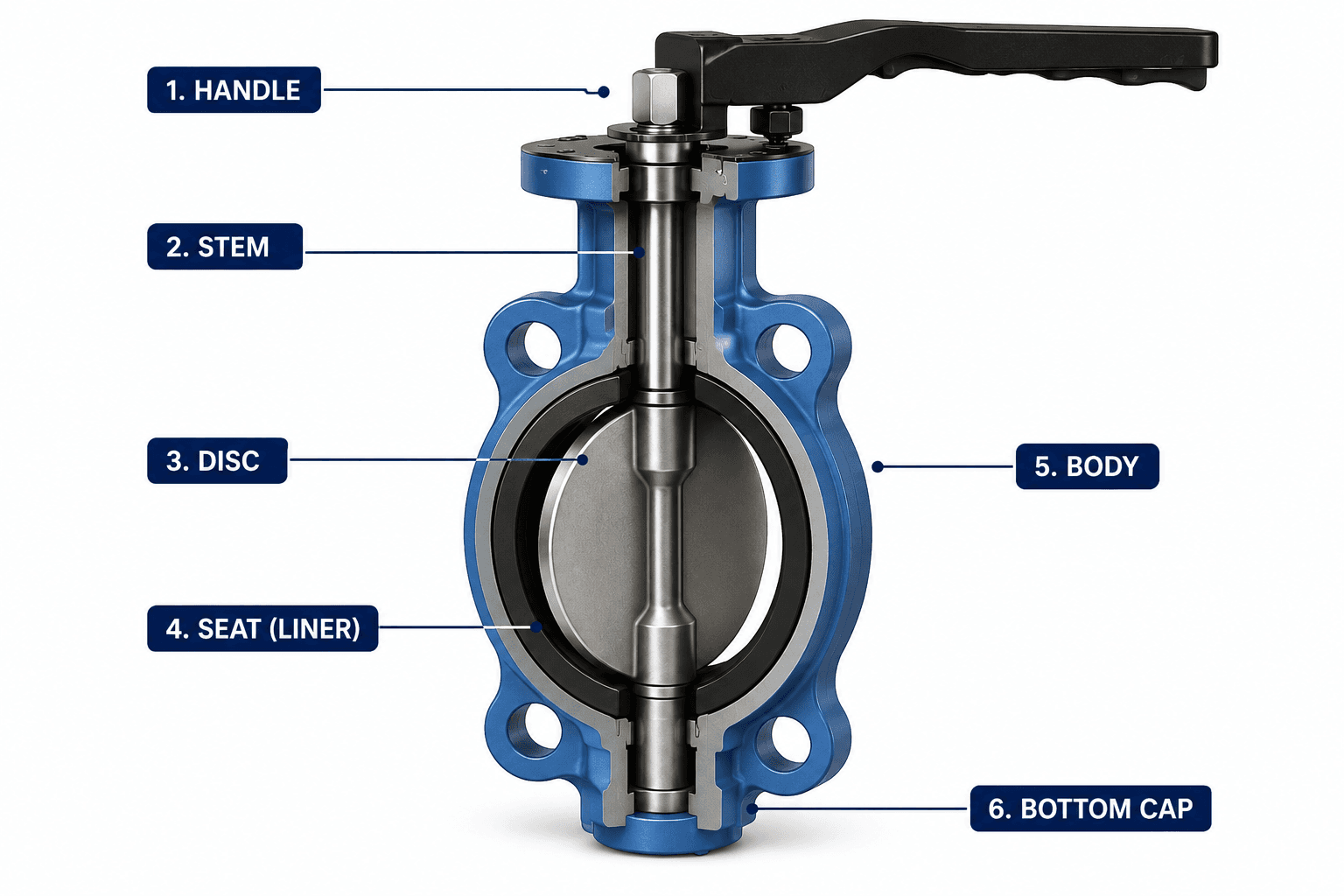 Butterfly Valve คืออะไร? วาล์วปีกผีเสื้อที่นิยมในงานอุตสาหกรรม